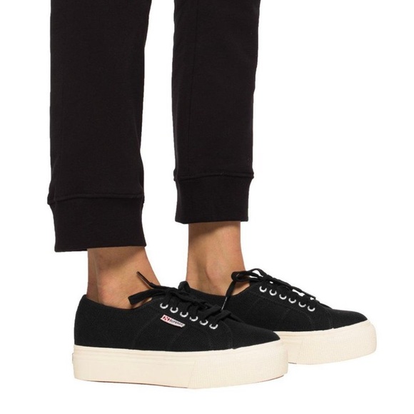 superga linea platform sneakers